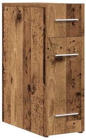 Patikárium Szekrény Régi Fa 20x45,5x60 cm Műszaki Fa