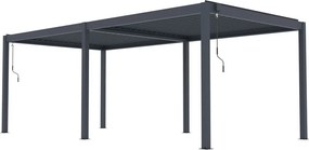 G21 Austin Premium 6x3 m bioklimatikus pergola, antracit alumínium