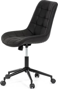 Forgószék állítható magassággal, fekete kárpittal. KA-V3120 BK3