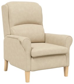 Krém Karosszék Krém Szövet és Fa Standard Ergonomikus