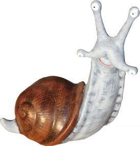 Csiga Figura Kerti Kert Dekoráció Kerámia