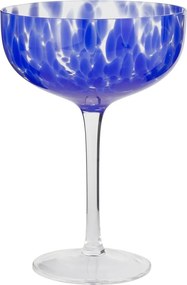 CONFETTI koktél pohár 300ml kék