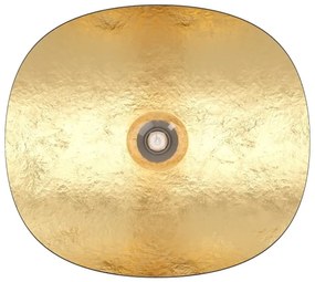 Eglo 390391 - Mennyezeti lámpa SACEDA 1xE27/40W/230V fekete/arany