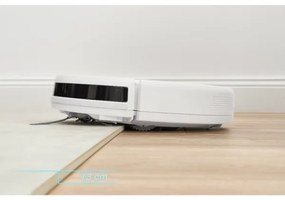 Sencor - Robotporszívó felmosóval 2in1 18W/1500 mAh fehér + távirányítás