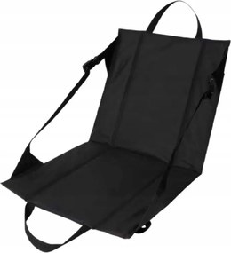 Hordozható összecsukható szék VENTO 38 cm, fekete