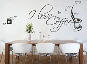 Konyhai falmatrica I LOVE COFFEE 50 x 100 cm