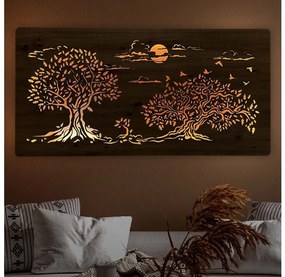 Li-Go 5307/DUB2 - LED Fényerőszabályozható fali dekoráció LED/24W/230V 120x60 cm tölgy