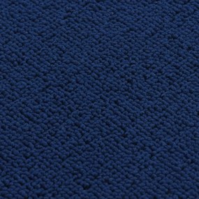 15 db sötétkék négyszögű csúszásmentes lépcsőszőnyeg 60 x 25 cm
