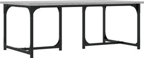 vidaXL szürke sonoma színű szerelt fa dohányzóasztal 90x50x35 cm