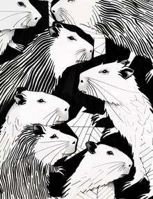 Poszter 50x65cm Mesemondó mormoták