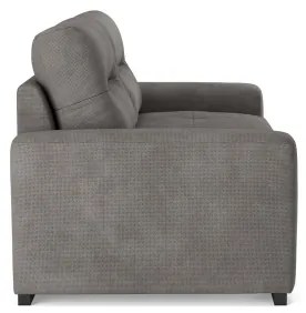 COMO háromszemélyes ággyá nyitható kanapé — sötétszürke