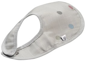 Dots szürke muszlin előke - Kindsgut