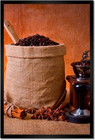 Poszterek keretben 40x60 Kávé