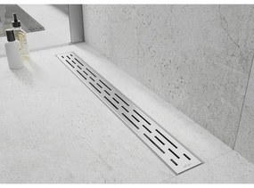 Mexen Lapos rozsdamentes acél zuhanyfolyó 100 cm minta M01, 1020100-15