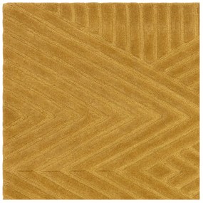 Okkersárga gyapjú szőnyeg 200x290 cm Hague – Asiatic Carpets
