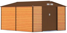 G21 GAH 884 kerti tároló - 277 x 319 cm, barna - 2. osztály