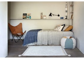 Krémszínű mosható kézi szövésű pamut szőnyeg 120x160 cm Bloom Natural – Lorena Canals