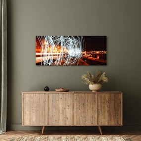 A fényhullámok képe (120x50 cm)
