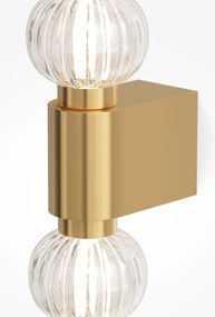 Maytoni glamour modern fali lámpa amulet átlátszó arany mymod555wl-l13g3k
