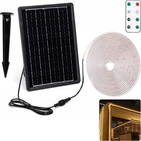 Napelemes Led szalag-10m-100W-2700K-1000 lm-IP65