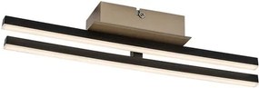 RÁBALUX 71396 DEMIR Modern LED Mennyezeti Lámpa Fekete/ Arany IP20