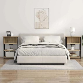 Éjjeliszekrény sonoma tölgy 55 x 31 x 76 cm Faanyag