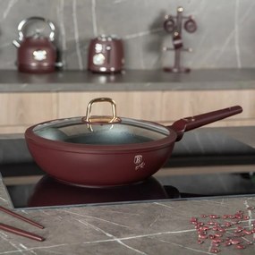 BerlingerHaus Wok fedéllel Leonardo 28 cm