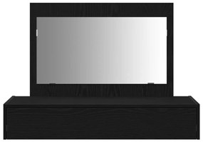 Falis öltöztető asztal Fekete tölgy, 100x40x70 cm