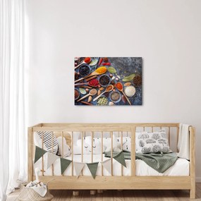 Kép - Fűszerek (70x50 cm)
