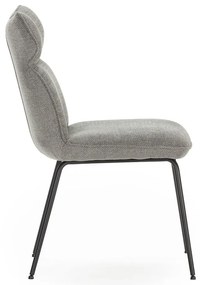 Szürke étkezőszék szett 2 db-os Dara – Marckeric