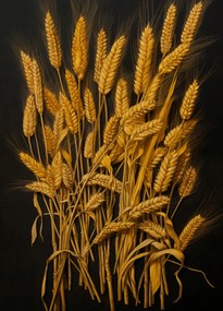 Poszter 39,5x55cm Aranyszüret