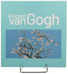 Van Gogh Mandulavirágzás porcelán desszertes tányér készlet - 2 darabos díszdobozban