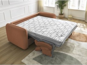 Narancssárga kanapé 216 cm Achille – Bobochic Paris