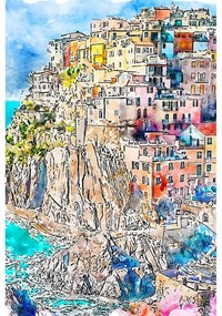 Kép 60x90 cm Manarola – Fedkolor