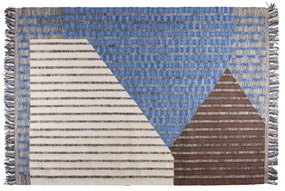 Kék-barna pamut szőnyeg 160x230 cm Hampton – Dutchbone