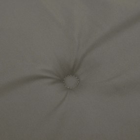 4 db melange sötétszürke szövet háttámlás székpárna 100x50x4 cm