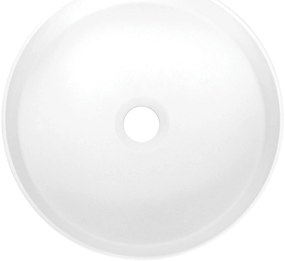 Deante Silia, gránit munkalap mosogató 36x36x12,5 cm, fehér, DEA-CQS_AU4S