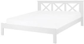 Franciaágy 180 cm Taylor (fehér) (ágyráccsal). 1076050