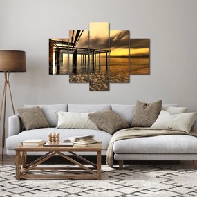 Kép - Építészet a parton (150x105 cm)