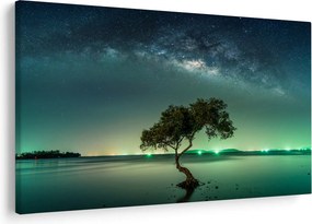Az éjszakai égbolt képe (90x60 cm)