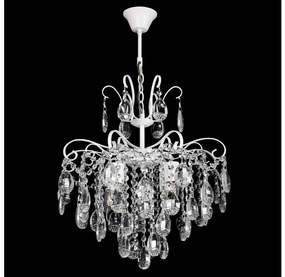 Kristály csillár láncon 4xE27/60W/230V