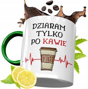 Zöld Bögre Tetováló Születésnapi Ajándék fényképes nyomtatással