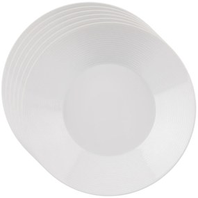 Orion Mona linka porcelán mélytányér készle t6 db, 22 cm