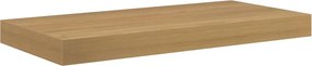 vidaXL Falpolc Falra szerelhető tárolóval Barna 50 x 23 x 4 cm Faanyag