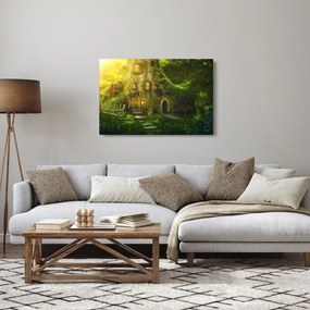 Kép - Mesebeli erdő (90x60 cm)