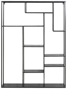Fekete többszintes fém fali polc Talara – Light &amp; Living