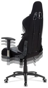 Szürke Szövet Irodai Főnöki Szék, Hinta Mechanikával. KA-F01 GREY