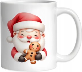 Karácsonyi bögre Mikulás Csillag Sütemény Karácsony 330ml