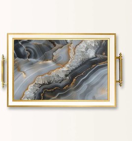 Üveg tálca, 38×24 cm – TPB10047