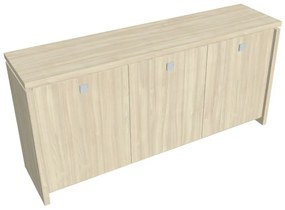 Verno alacsony szekrény 188 x 46 x 90 cm, akác